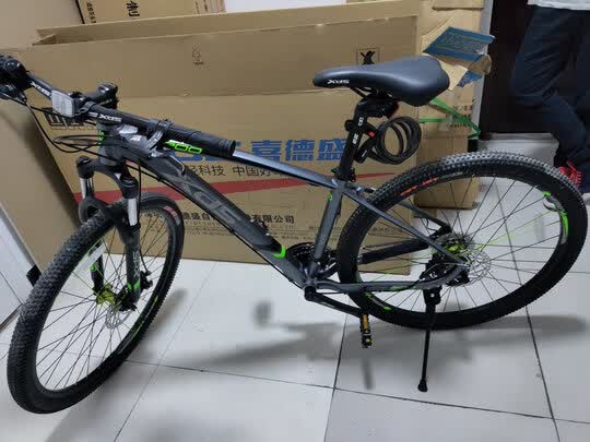 商品名称:喜德盛山地自行车2021版英雄300青春版 机械碟刹x6铝合金