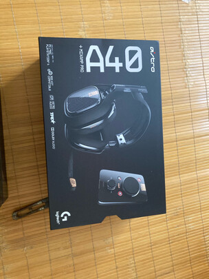 罗技（G）Astro A40 杜比7.1电竞耳机麦克风+Mixamp调音器 战队推荐吃鸡耳机 电脑有线耳机 PS4耳机头戴式