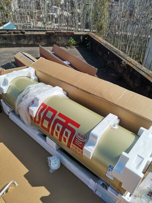 太阳能热水器|外观展示太阳雨太阳能热水器怎么样真实使用感受大揭秘