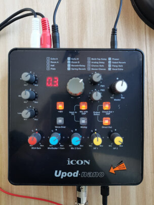 %title插图%num iCON 艾肯Upod Nano外置声卡套装手机电脑台式通用直播主播专业录音喊麦设备莱维特电容麦克风 Upod Nano+艾肯M4【可脱离电脑使用】