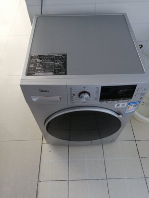 美的 Midea 京品家电 滚筒洗衣机全自动 12公斤超大容量 BLDC变频电机 喷淋洗涤 MG120VJ31DS3 以旧换新