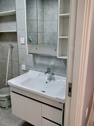 希箭ZYBB-0629-2浴室柜|「静下心看」希箭(HOROW)实木浴室柜套装怎么样？牢固性如何？