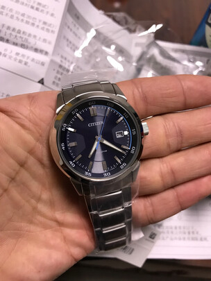 西铁城光动能男表极度喜欢感受反馈