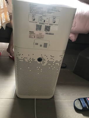 海尔KJ380F-H600AU1空气净化器|外观展示海尔空气净化器哪款好用？用后一周讲体验真相