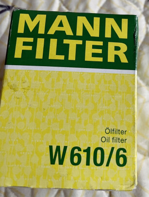 %title插图%num 曼牌(MANNFILTER)机油滤清器机滤机油滤芯W610/1适用维特拉锋驭启悦天语SX4/雨燕/羚羊/吉姆尼/凯泽西/速翼特