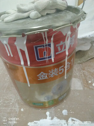 乳胶漆|客观评价立邦金装净味五合一18L乳胶漆怎么样?上手三周说真相