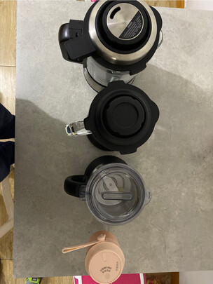 西屋（Westinghouse）破壁机家用加热全自动多功能辅食料理机豆浆机WFB-E15 玫瑰金