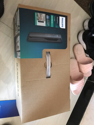 %title插图%num 飞利浦(PHILIPS)DDL705E 智能锁全自动指纹锁家用推拉密码锁 APP远程智控防盗门电子锁 红古铜