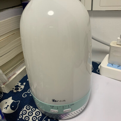 %title插图%num 小熊(Bear)加湿器卧室 迷你低噪香薰机 办公室桌面空气加湿器大雾量 三色暖光灯 可定时 JSQ-D02E1