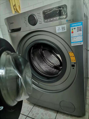 %title插图%num 美的(Midea)洗衣机全自动洗烘一体 10公斤kg 家用直驱变频羽绒服洗真丝柔洗智能家电初见系列 MD100VT707WDY