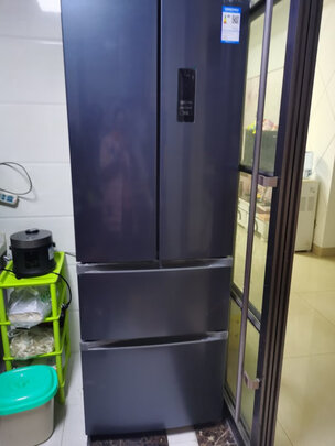 美的(Midea)321升变频一级能效法式多门家用电冰箱风冷无霜BCD-321WFPM(E)三档变温节能低噪
