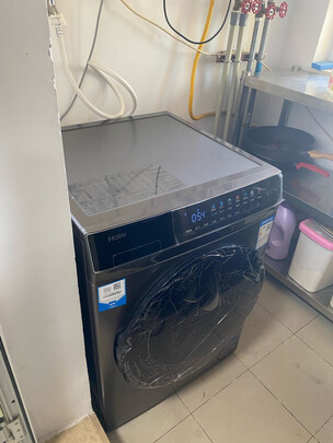%title插图%num 海尔(Haier)晶彩系列2.0 10KG香护SPA直驱变频滚筒洗衣机全自动 微蒸汽空气洗 洗烘一体 EG100HPLUS7SU1