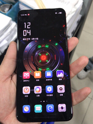 努比亚 nubia 腾讯红魔6手机12GB+256GB 碳纤黑 165Hz屏幕刷新率 骁龙888 游戏触控肩键 5G手机