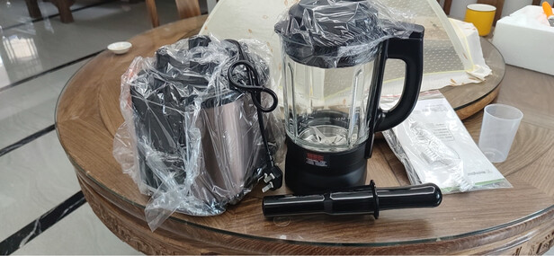 西屋（Westinghouse）破壁机加热家用多功能降噪真空破壁料理机智能预约保温辅食机豆浆WFB-HS0466（玫瑰金）