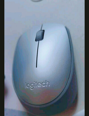 罗技（Logitech）M188时尚无线鼠标 笔记本电脑台式机办公鼠标 苹果鼠标 USB接收器 银灰色