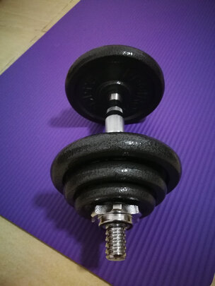 proiron20kg烤漆哑铃套装更多使用评价和感受