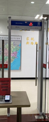 翠远测温门防疫安检门工厂防盗热成像学校快速通过酒吧车站酒店手机探测六区检测KTV影院高精度金属探测 六区测温+测金属门（双探头 快速通过）