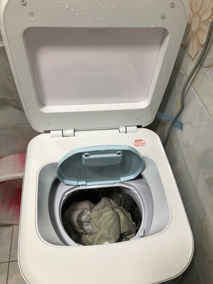 %title插图%num 惠而浦(whirlpool)3公斤小型儿童宝宝迷你全自动波轮洗衣机婴儿服洗白EWVP118106W