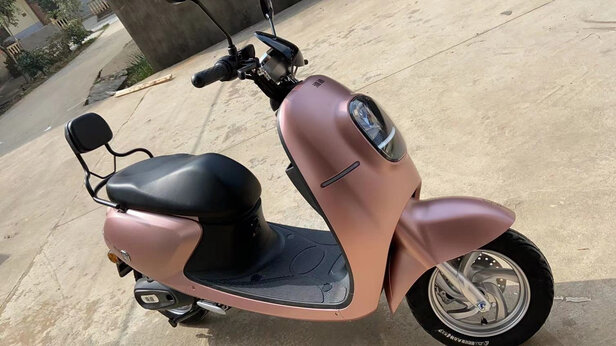 雅迪yadea新款米迪时尚龟王60v石墨烯电池豪华电动车轻便代步踏板车