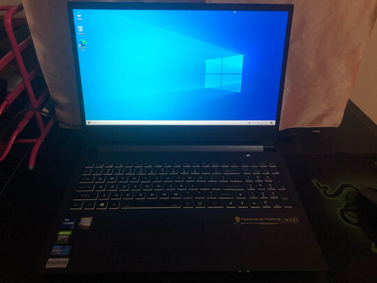 未来人类Terrans Force X521 15.6英寸游戏笔记本电脑(i7-11800H 16G 1T PCIe SSD RTX 3060 Laptop 240Hz)