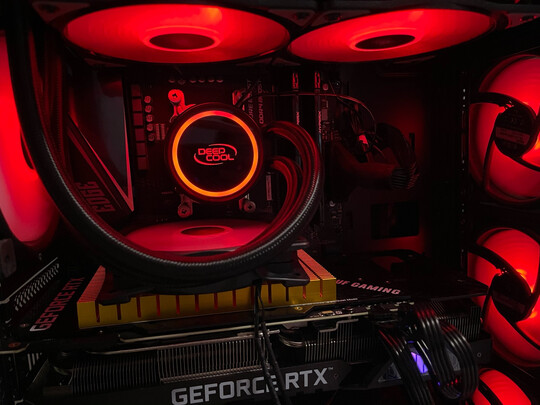 九州风神 DEEPCOOL 水元素240ARGB CPU水冷散热器（泄压冷排/一体式水冷/幻彩冷头/ARGB风扇）