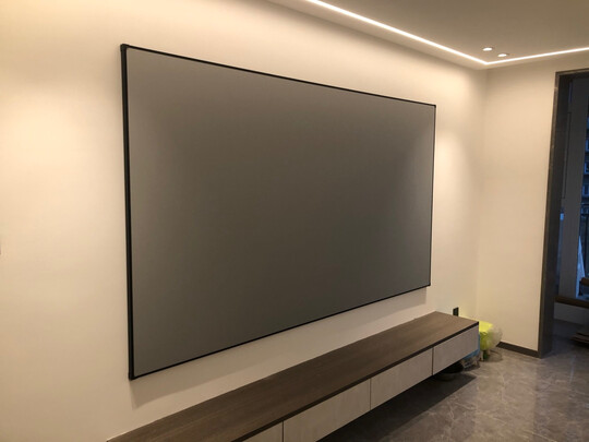 品跃k8钛晶抗光硬屏投影幕布|用户揭秘品跃k8钛晶抗光硬屏投影幕布好吗,入手解密评测真相