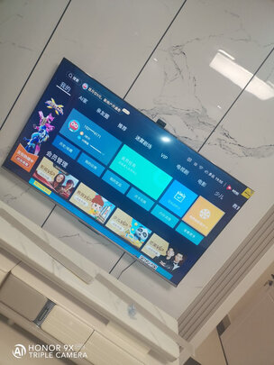 %title插图%num 海信电视 65英寸 4K超清悬浮全面屏 3+32GB 杜比音画 超广角摄像头 NFC投屏 65E5G
