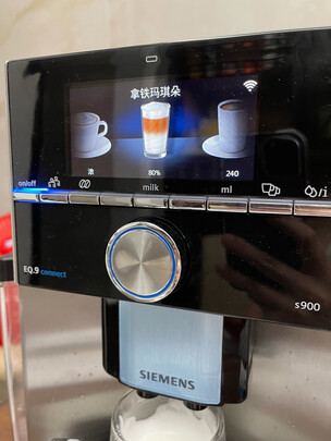 【欧洲原装】西门子(Siemens) 咖啡机殿堂级双豆仓设计家居互联欧洲原装进口TI909801CN