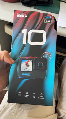 GoPro HERO10 Black 运动相机 户外摩托骑行水下防水记录防抖 照相机 Vlog数码运动摄像机