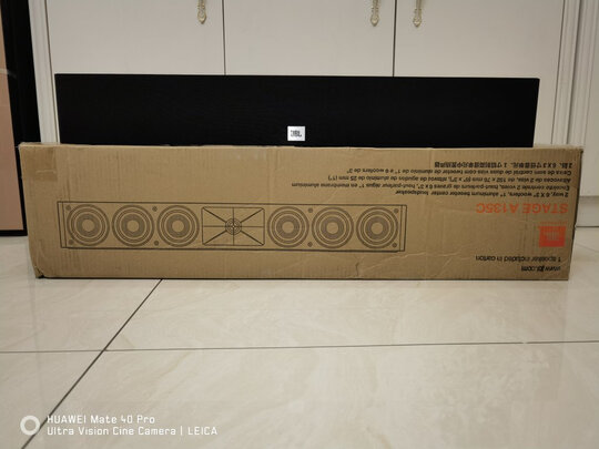 JBL STAGE 180 家庭影院 音响 音箱 5.1 电视音响 落地影院 组合音响 客厅影院 STAGE A190(对)红色