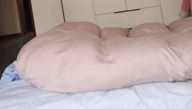 京东京造90%知芯白鸭绒被极度喜欢感受反馈