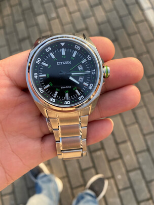 西铁城光动能男表极度喜欢感受反馈