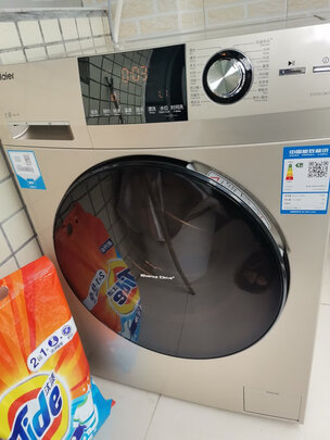 %title插图%num 海尔(Haier)10KG滚筒洗衣机全自动90度烫烫净除菌率99%直驱变频 真丝摇篮柔洗 EG10012B709G