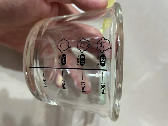 儿童玻璃辅食盒