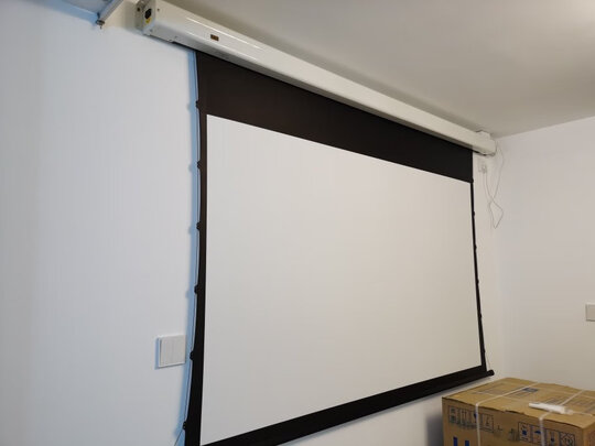 投影幕布|艾瑞尔投影幕布怎么样上手一周说讲感受