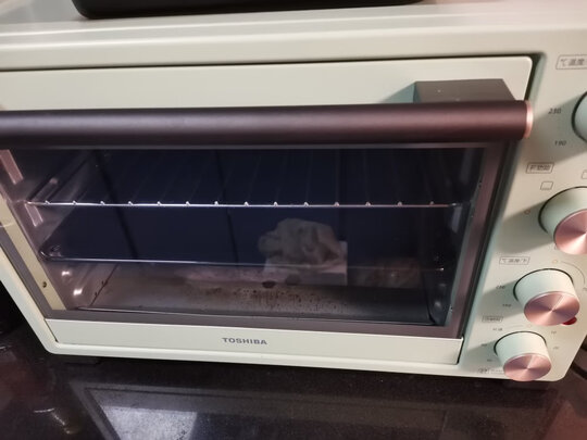 %title插图%num 东芝 TOSHIBA 电烤箱 家用 多功能蛋糕专业烘焙 1500W上下独立控温 360°旋转烤 12款菜单 ET-VD6350 35L