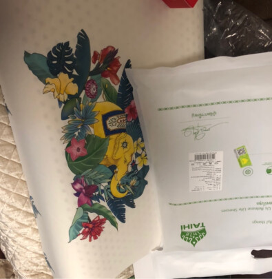 %title插图%num 泰嗨(TAIHI)乳胶床垫泰国进口天然乳胶床垫1.8*2m床垫子 七区透气 200*180*7.5CM