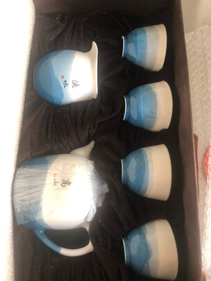 功夫茶具|用户揭秘景德镇高山流水-云镜套组功夫茶具好吗,入手解密评测真相