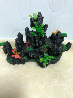 鱼缸装饰假山