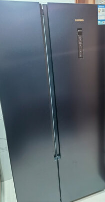 %title插图%num 西门子(SIEMENS) 502升 变频无霜冷藏双开门对开门冰箱 纤薄大容量(湖蕴蓝) BCD-502W(K65L56SMEC)