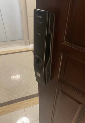 凯迪仕K11指纹锁智能锁家用防盗门锁  全自动智能门锁电子密码锁 APP远程实时智控 曜石黑+3年质保+免费上门安装
