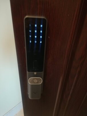 鹿客全自动推拉款S30-PFPL003 指纹锁智能锁电子锁密码锁 支持mi家智能联动 深空灰