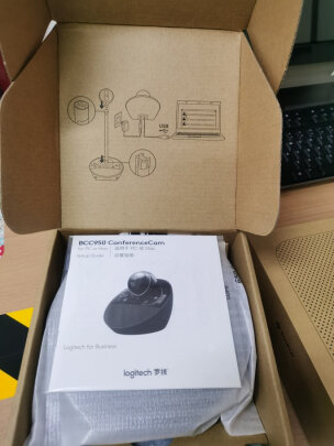 Logitech BCC950究竟靠谱吗，画质够好吗？简洁大方吗？