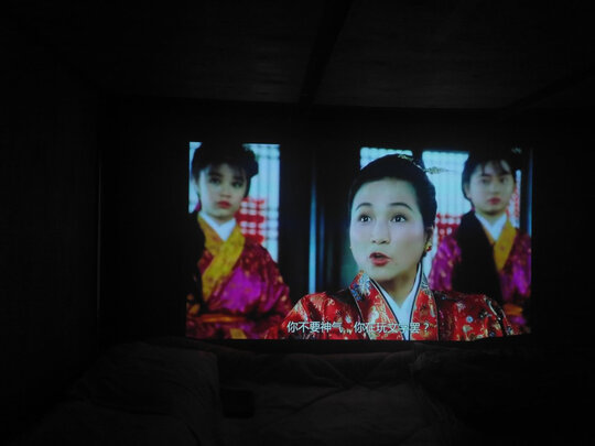 当贝D3X家用投影仪 影院级投影机 手机无线WIFI办公投影仪 3D高清1080P智能学生网课投影机 当贝D3X+桌面支架+3D眼镜+晒单好礼