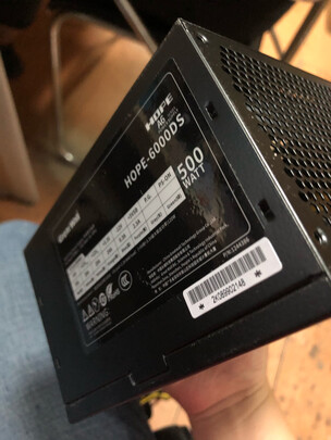 长城（GreatWall）额定500W HOPE-6000DS电脑电源 （双8PIN/台系主电容/75cm长线材/温控风扇/宽幅/3年质保）