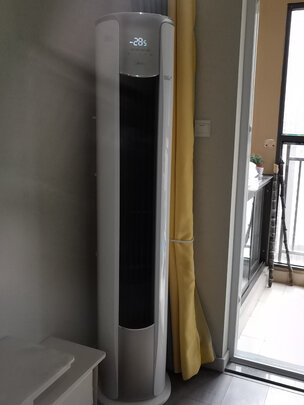 美的(Midea) 新一级 锐云 大2匹 智能家电 变频冷暖 客厅圆柱空调柜机 超大出风口 KFR-51LW/N8XHA1