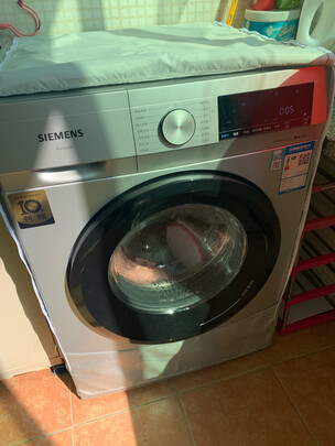 西门子（SIEMENS）10公斤洗烘一体机 全自动变频滚筒洗衣机 智控烘干 除菌除螨 高温筒清洁 WN54A1X82W
