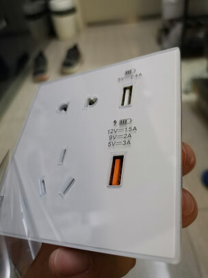 %title插图%num 罗格朗 LEGRAND开关插座面板 逸远素月白插座开关 五孔USB充电插座