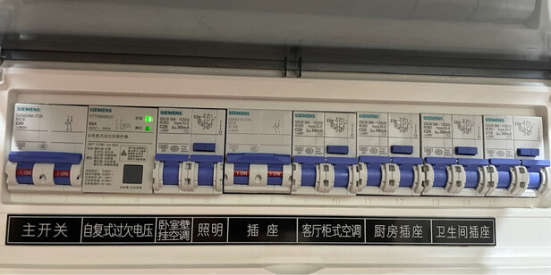 西门子5SN6 微型断路器空气开关空开 2P C20A 6KA 5SN62207CN