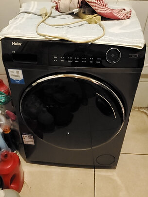 海尔滚筒洗衣机出现e1